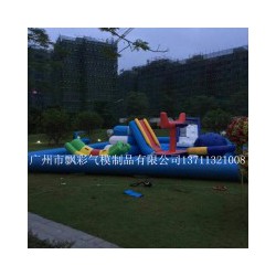 广州充气水上闯关玩具租赁价格佛山充气游泳池充气滚筒