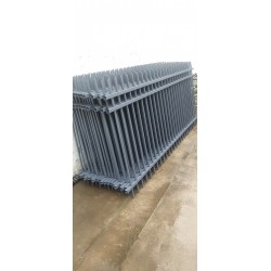 南京工程围墙栏杆镀锌护栏定制一价全含没有套路